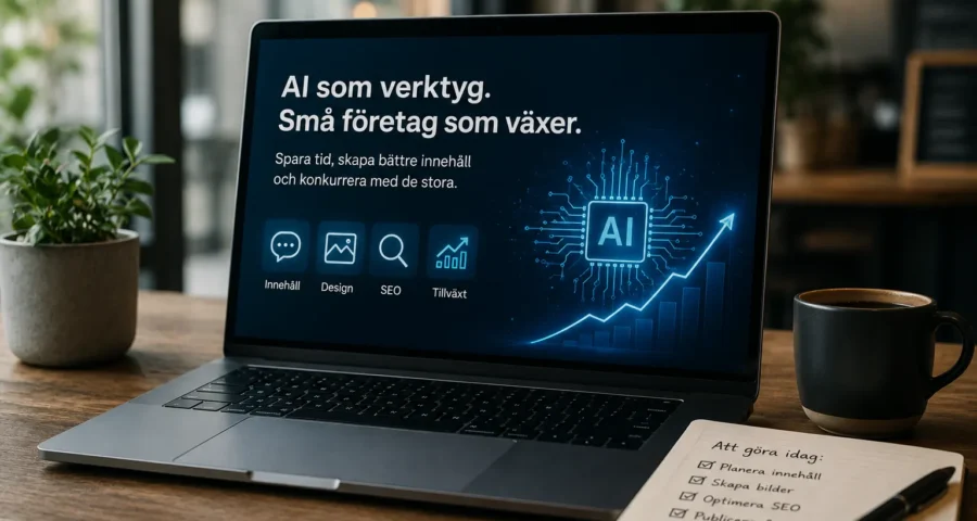 Småföretag kan använda AI